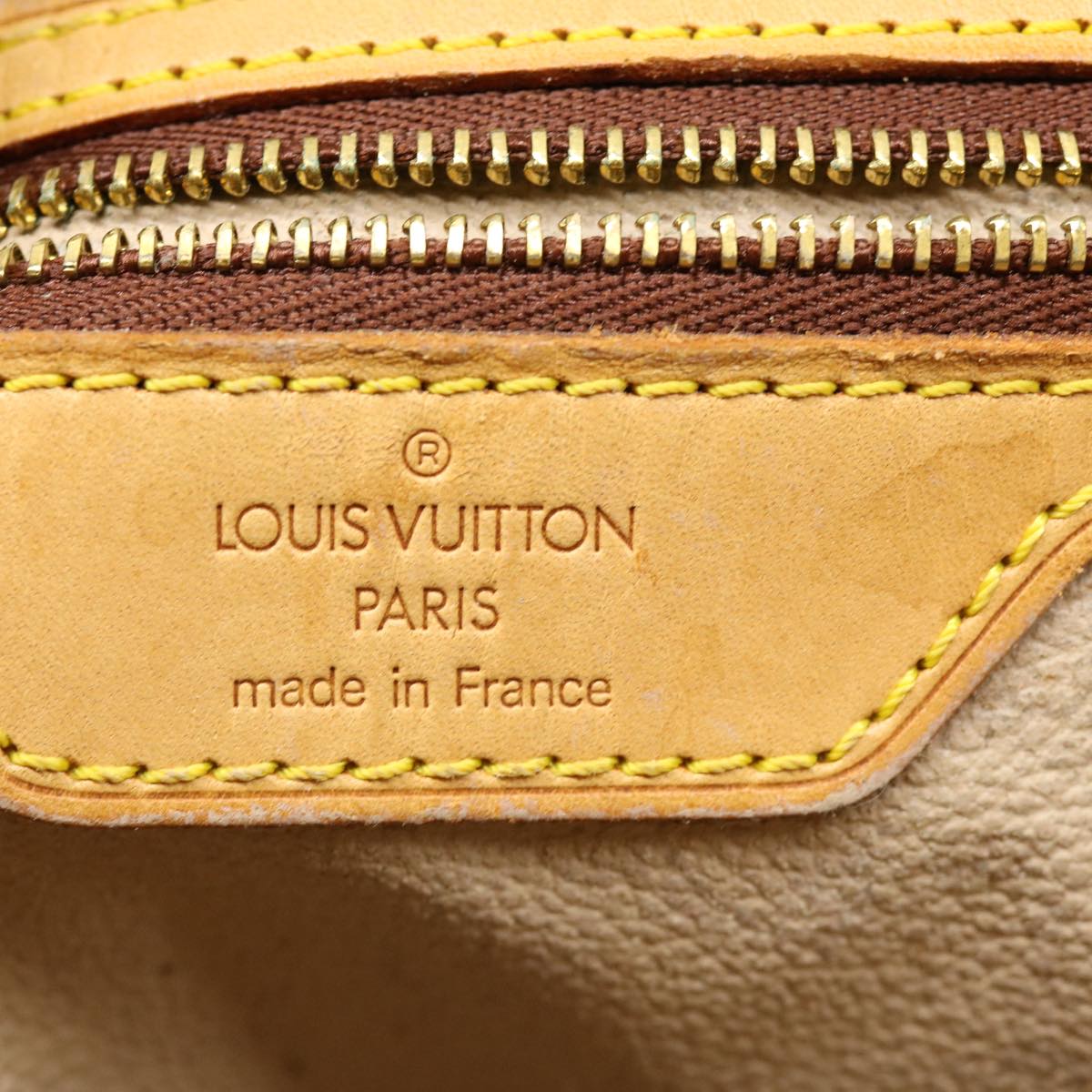 LOUIS VUITTON Monogram Bucket GM Shoulder Bag M42236 LV Auth am2639g