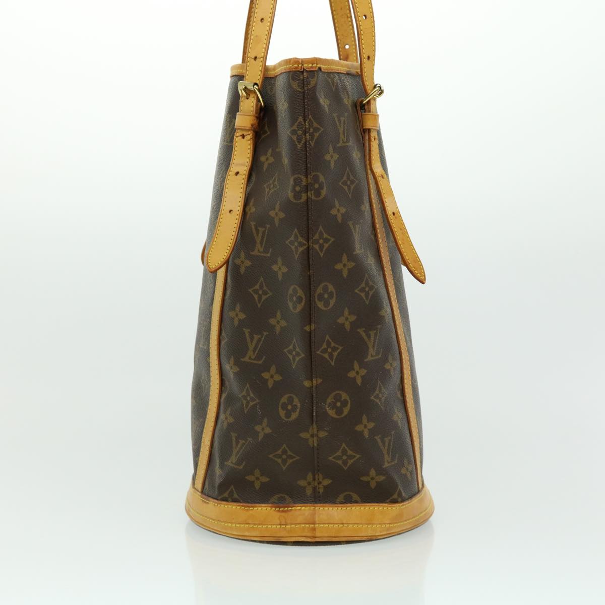 LOUIS VUITTON Monogram Bucket GM Shoulder Bag M42236 LV Auth am2639g