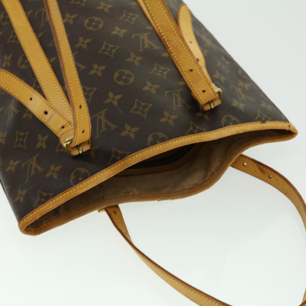 LOUIS VUITTON Monogram Bucket GM Shoulder Bag M42236 LV Auth am2639g