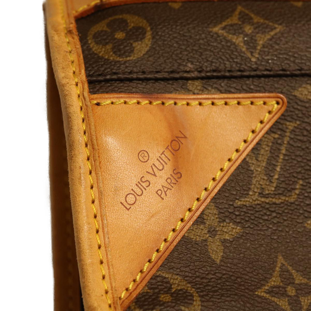 LOUIS VUITTON Monogram Portable Bandouliere Garment Cover M23418 LV Auth am2658g