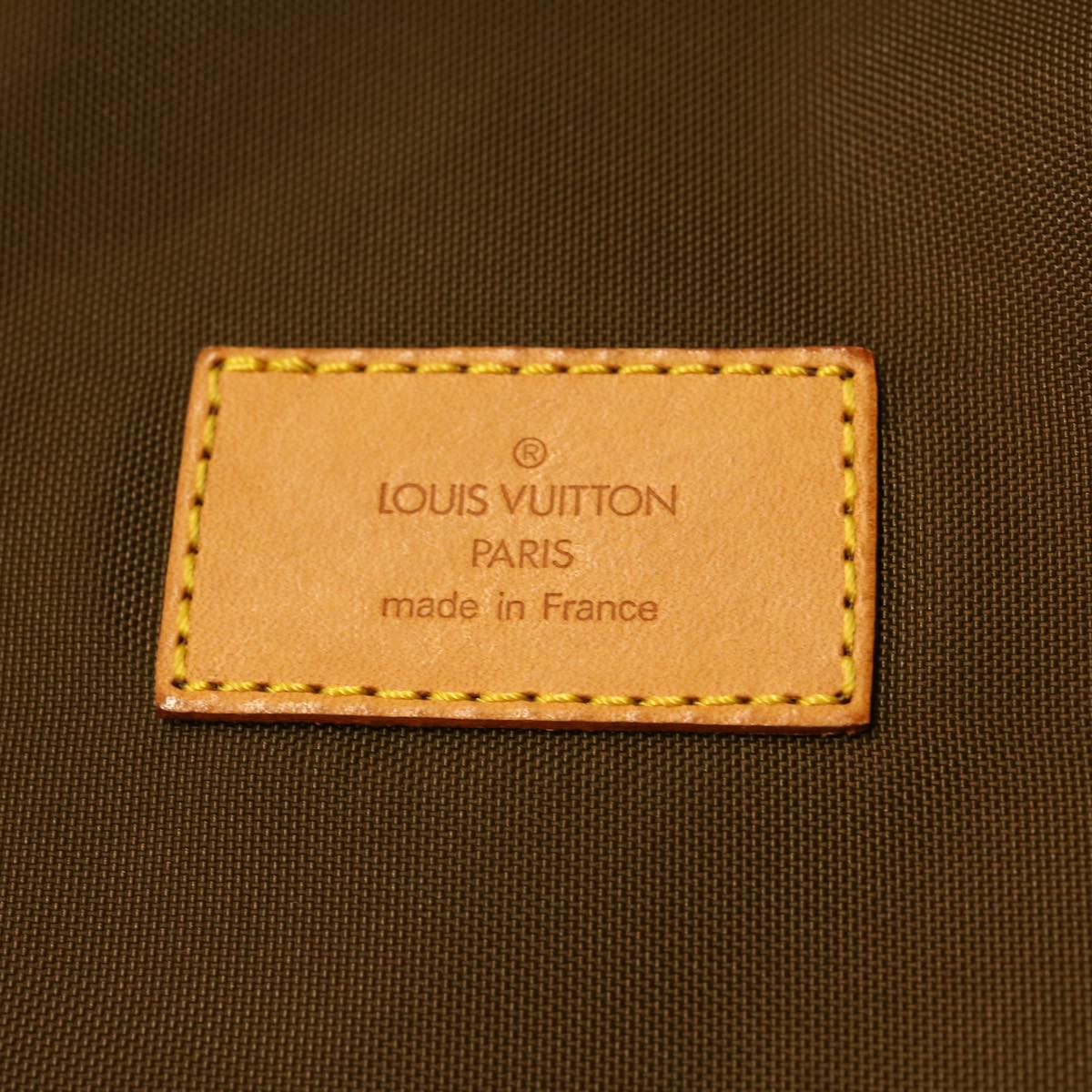 LOUIS VUITTON Monogram Portable Bandouliere Garment Cover M23418 LV Auth am2658g