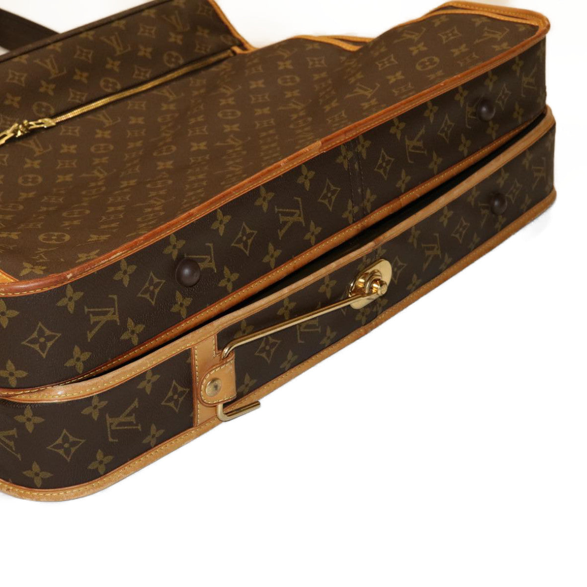 LOUIS VUITTON Monogram Portable Bandouliere Garment Cover M23418 LV Auth am2658g