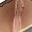 LOUIS VUITTON graffiti Pochette Accessoires Pouch Green M92191 LV Auth am268g-19