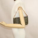 LOUIS VUITTON graffiti Pochette Accessoires Pouch Green M92191 LV Auth am268g-21