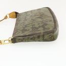 LOUIS VUITTON graffiti Pochette Accessoires Pouch Green M92191 LV Auth am268g-4