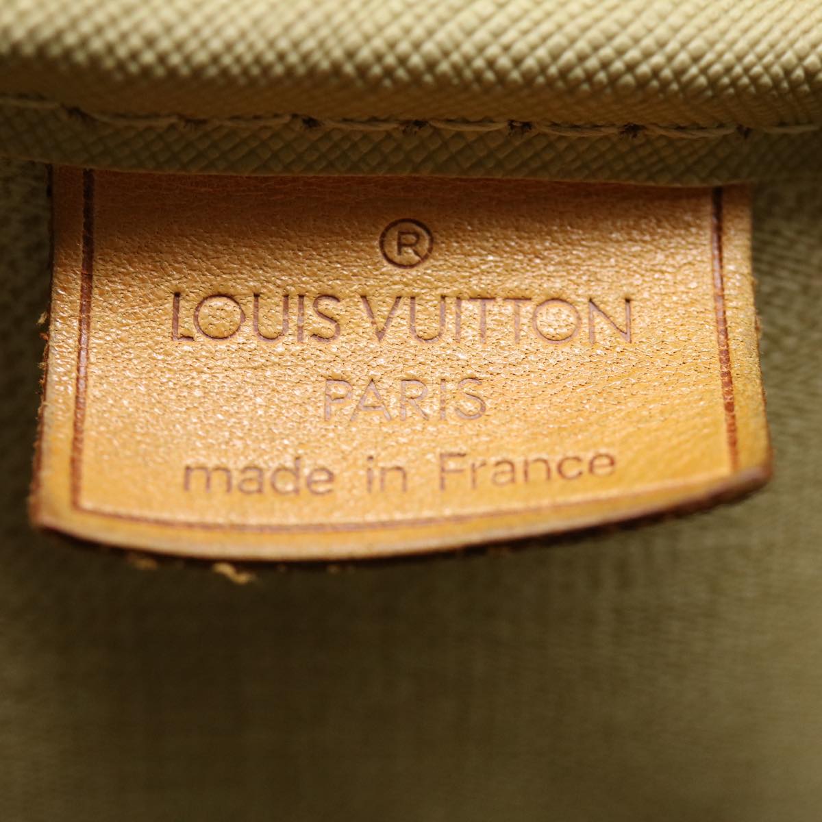 LOUIS VUITTON Monogram Deauville Hand Bag M47270 LV Auth am2691g
