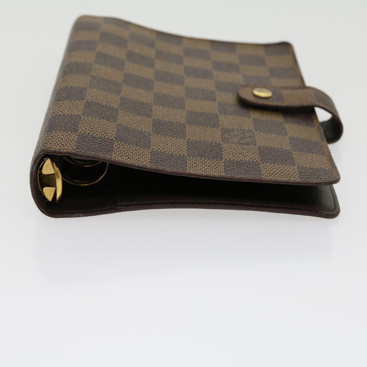 LOUIS VUITTON Damier Ebene Agenda MM Day Planner Cover R20240 LV Auth am2692g