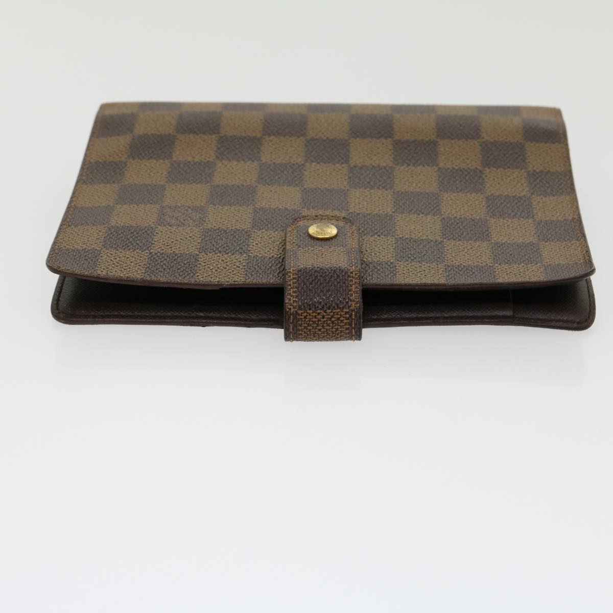 LOUIS VUITTON Damier Ebene Agenda MM Day Planner Cover R20240 LV Auth am2692g