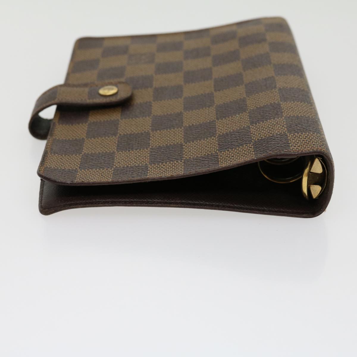 LOUIS VUITTON Damier Ebene Agenda MM Day Planner Cover R20240 LV Auth am2692g