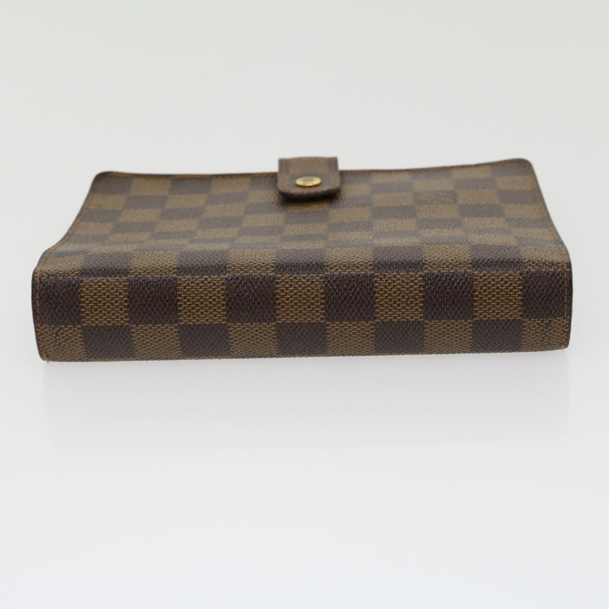 LOUIS VUITTON Damier Ebene Agenda MM Day Planner Cover R20240 LV Auth am2692g