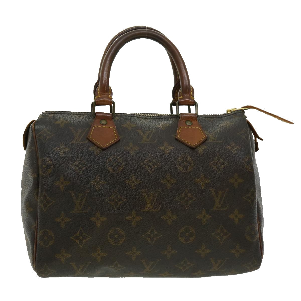 LOUIS VUITTON Monogram Speedy 25 Hand Bag M41528 LV Auth am2704g