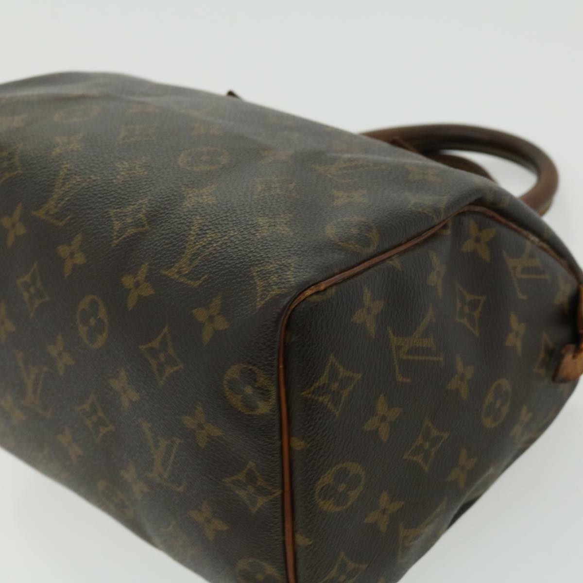 LOUIS VUITTON Monogram Speedy 25 Hand Bag M41528 LV Auth am2704g