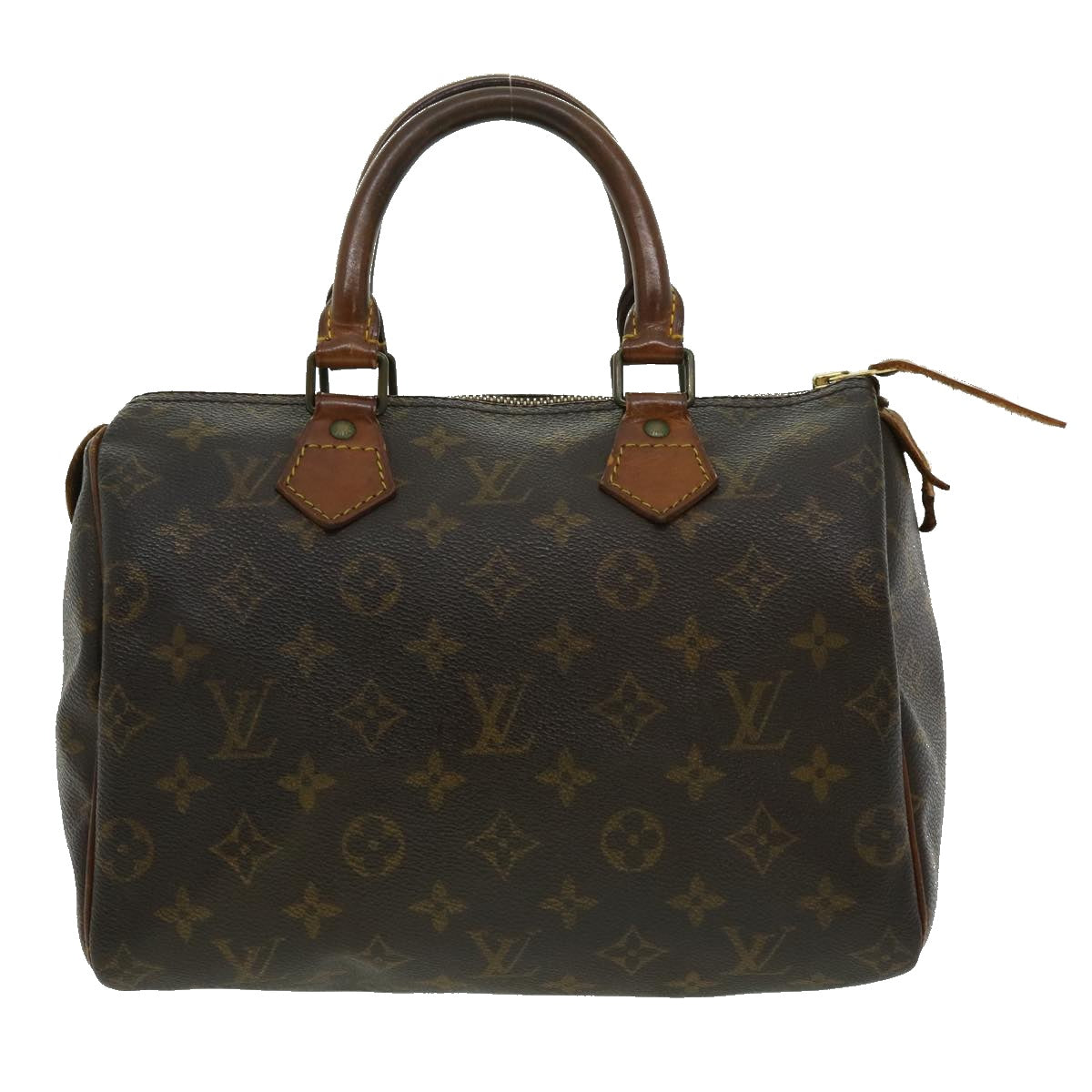 LOUIS VUITTON Monogram Speedy 25 Hand Bag M41528 LV Auth am2704g