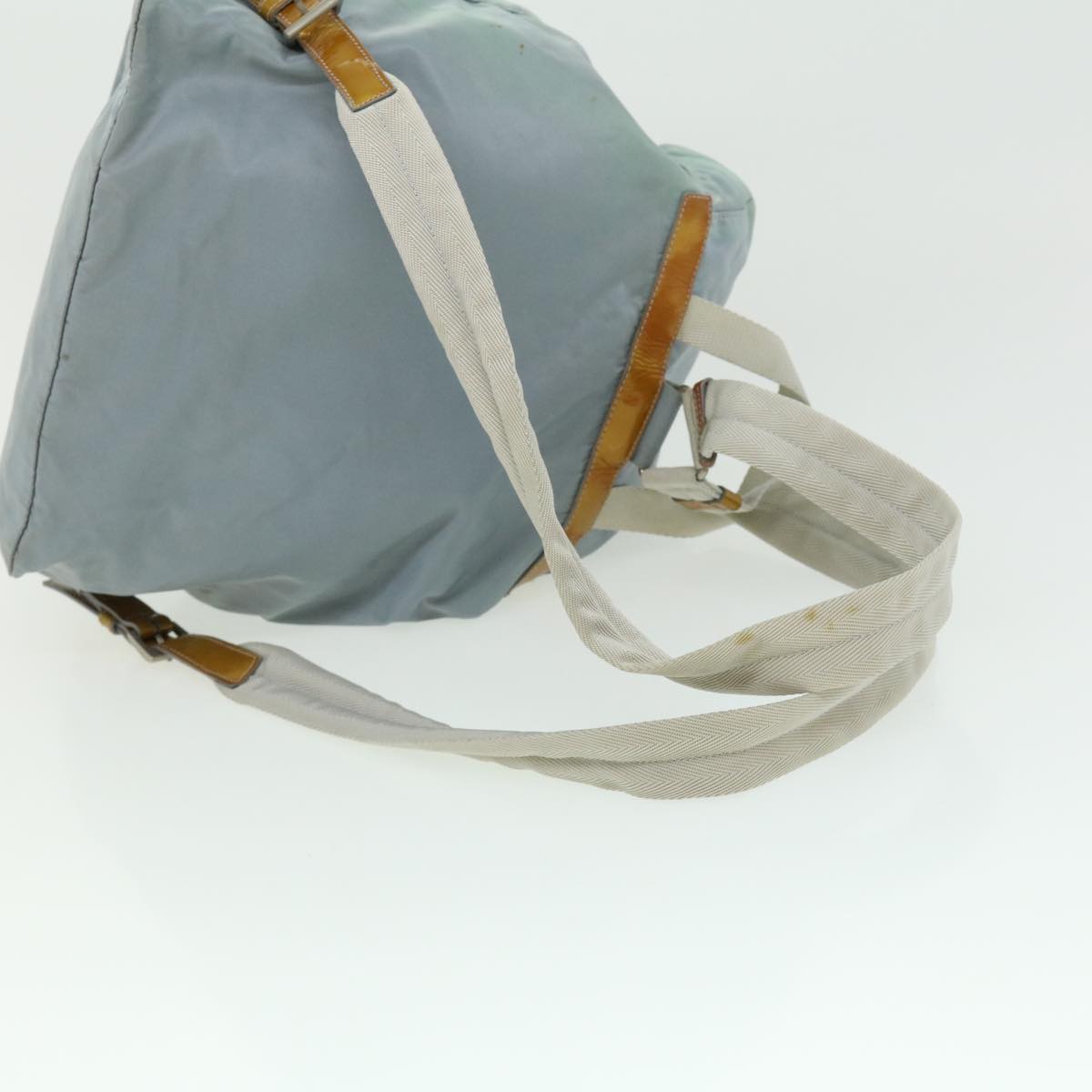 PRADA Backpack Nylon Light Blue Auth am2717g