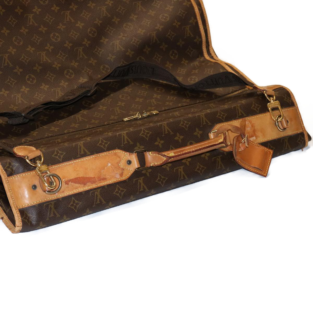 LOUIS VUITTON Monogram Portable cabin Garment Cover M23420 LV Auth am2723g