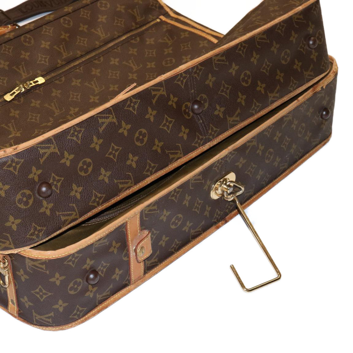 LOUIS VUITTON Monogram Portable cabin Garment Cover M23420 LV Auth am2723g