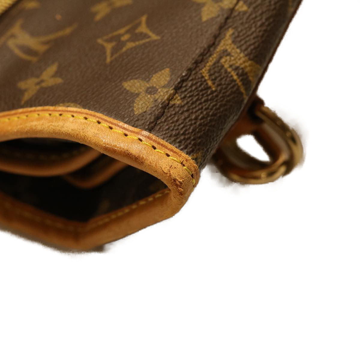 LOUIS VUITTON Monogram Portable Sunk Center Garment Cover M23412 LV Auth am2724g