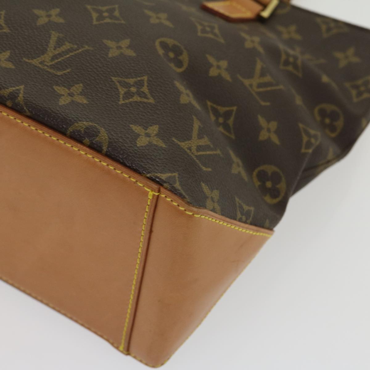 LOUIS VUITTON Monogram Cabas Piano Tote Bag M51148 LV Auth am2749g