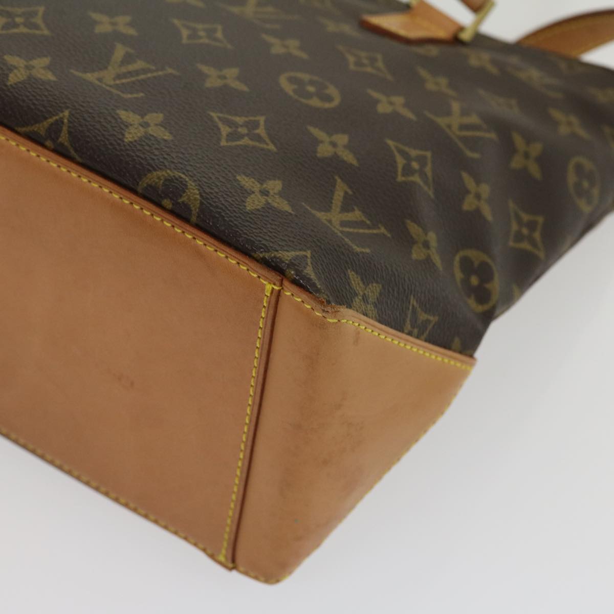 LOUIS VUITTON Monogram Cabas Piano Tote Bag M51148 LV Auth am2749g