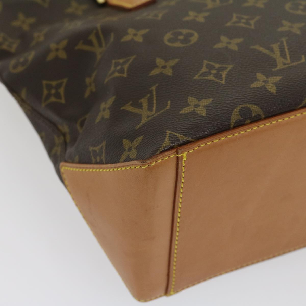 LOUIS VUITTON Monogram Cabas Piano Tote Bag M51148 LV Auth am2749g