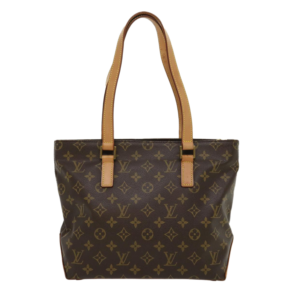 LOUIS VUITTON Monogram Cabas Piano Tote Bag M51148 LV Auth am2749g - 0