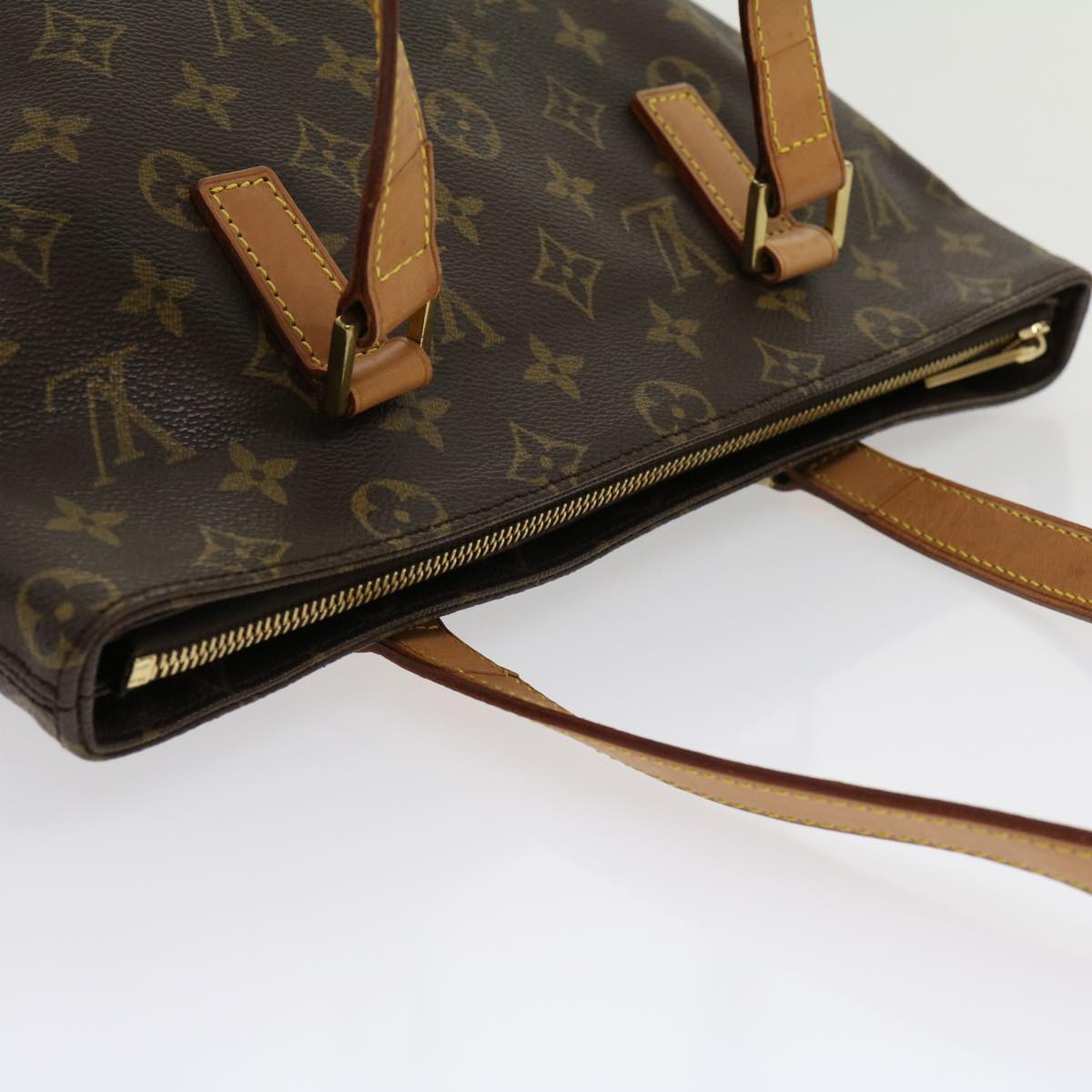 LOUIS VUITTON Monogram Cabas Piano Tote Bag M51148 LV Auth am2749g