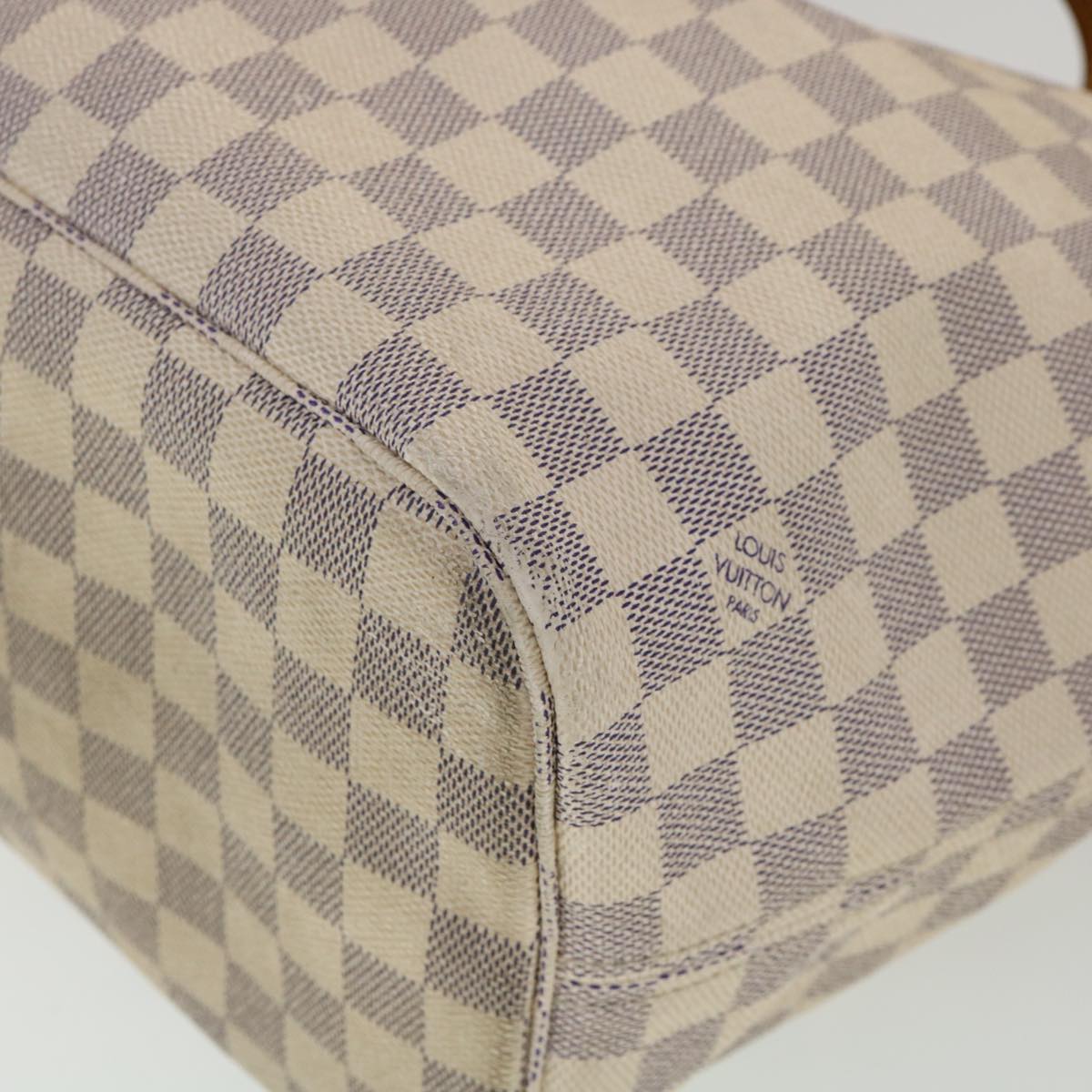 LOUIS VUITTON Damier Azur Neverfull MM Tote Bag N41605 LV Auth am2755g