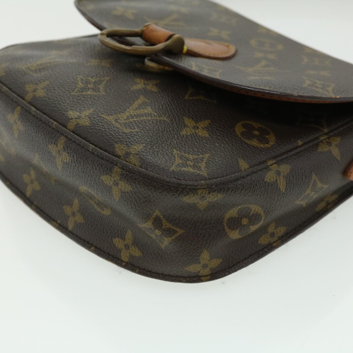 LOUIS VUITTON Monogram Saint Cloud MM Shoulder Bag M51243 LV Auth am2789g