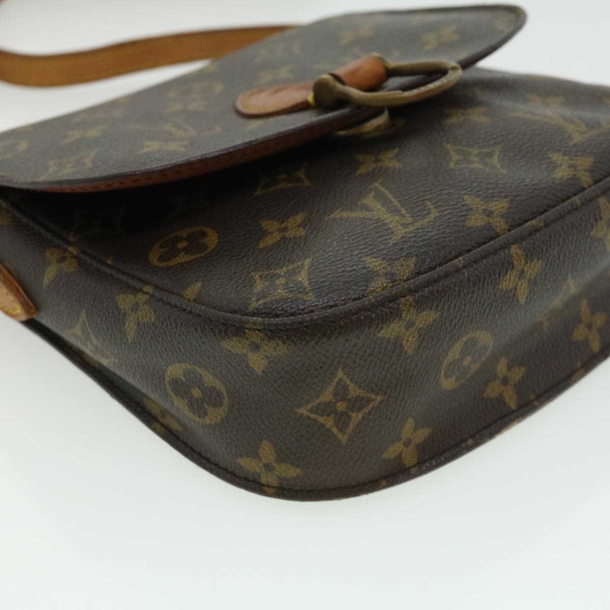 LOUIS VUITTON Monogram Saint Cloud MM Shoulder Bag M51243 LV Auth am2789g