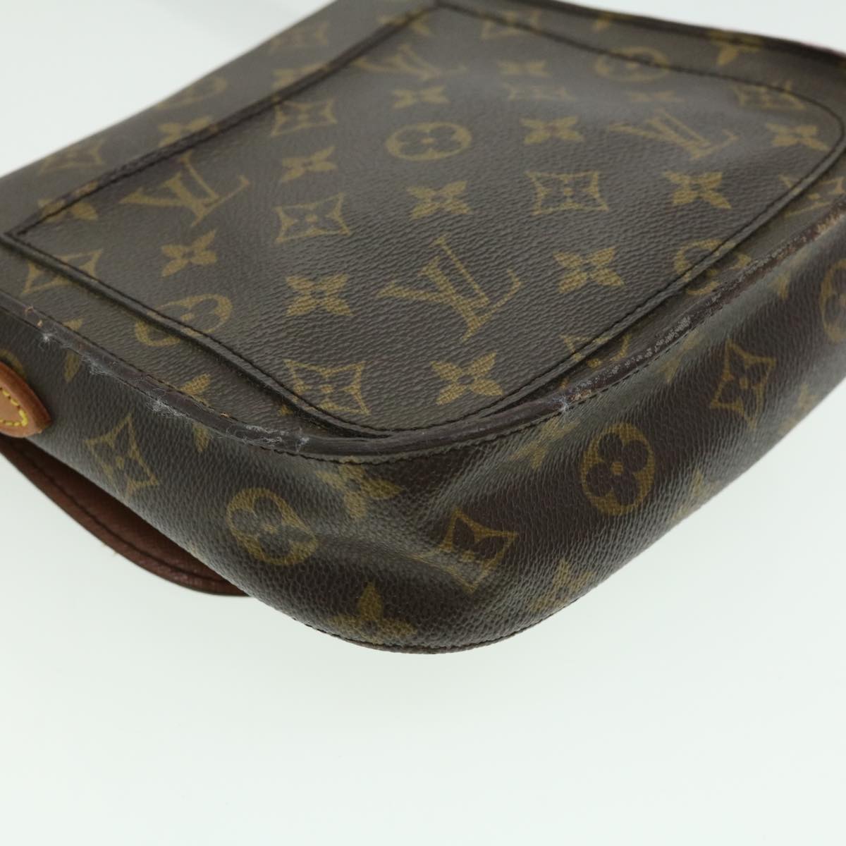 LOUIS VUITTON Monogram Saint Cloud MM Shoulder Bag M51243 LV Auth am2789g