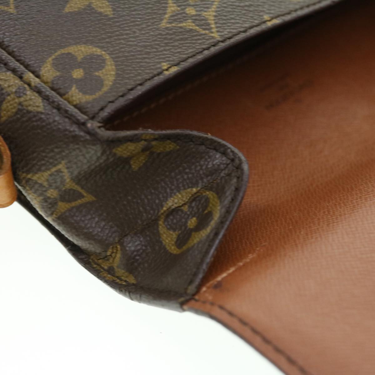 LOUIS VUITTON Monogram Saint Cloud MM Shoulder Bag M51243 LV Auth am2789g