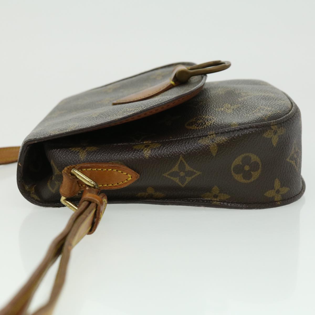 LOUIS VUITTON Monogram Saint Cloud MM Shoulder Bag M51243 LV Auth am2789g