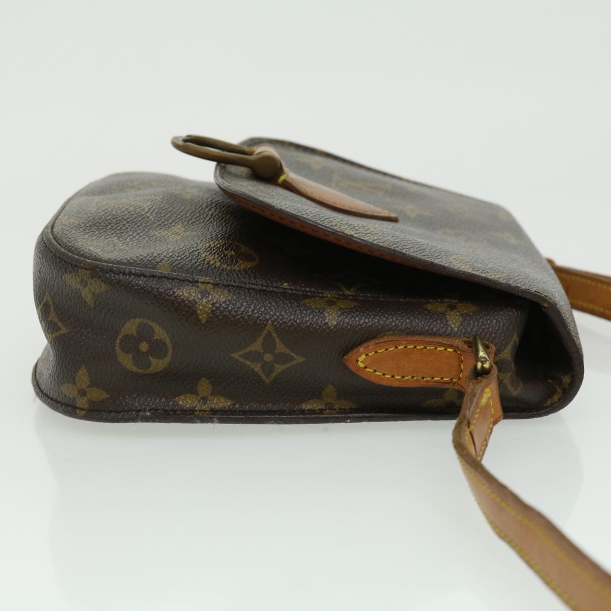 LOUIS VUITTON Monogram Saint Cloud MM Shoulder Bag M51243 LV Auth am2789g