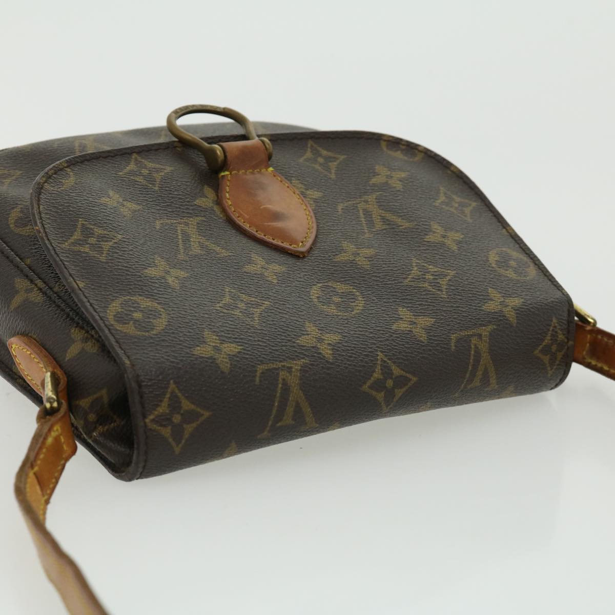 LOUIS VUITTON Monogram Saint Cloud MM Shoulder Bag M51243 LV Auth am2789g