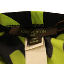 LOUIS VUITTON Monogram graffiti Pants Nylon Green Black LV Auth am2793g-4