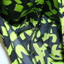 LOUIS VUITTON Monogram graffiti Pants Nylon Green Black LV Auth am2793g-6