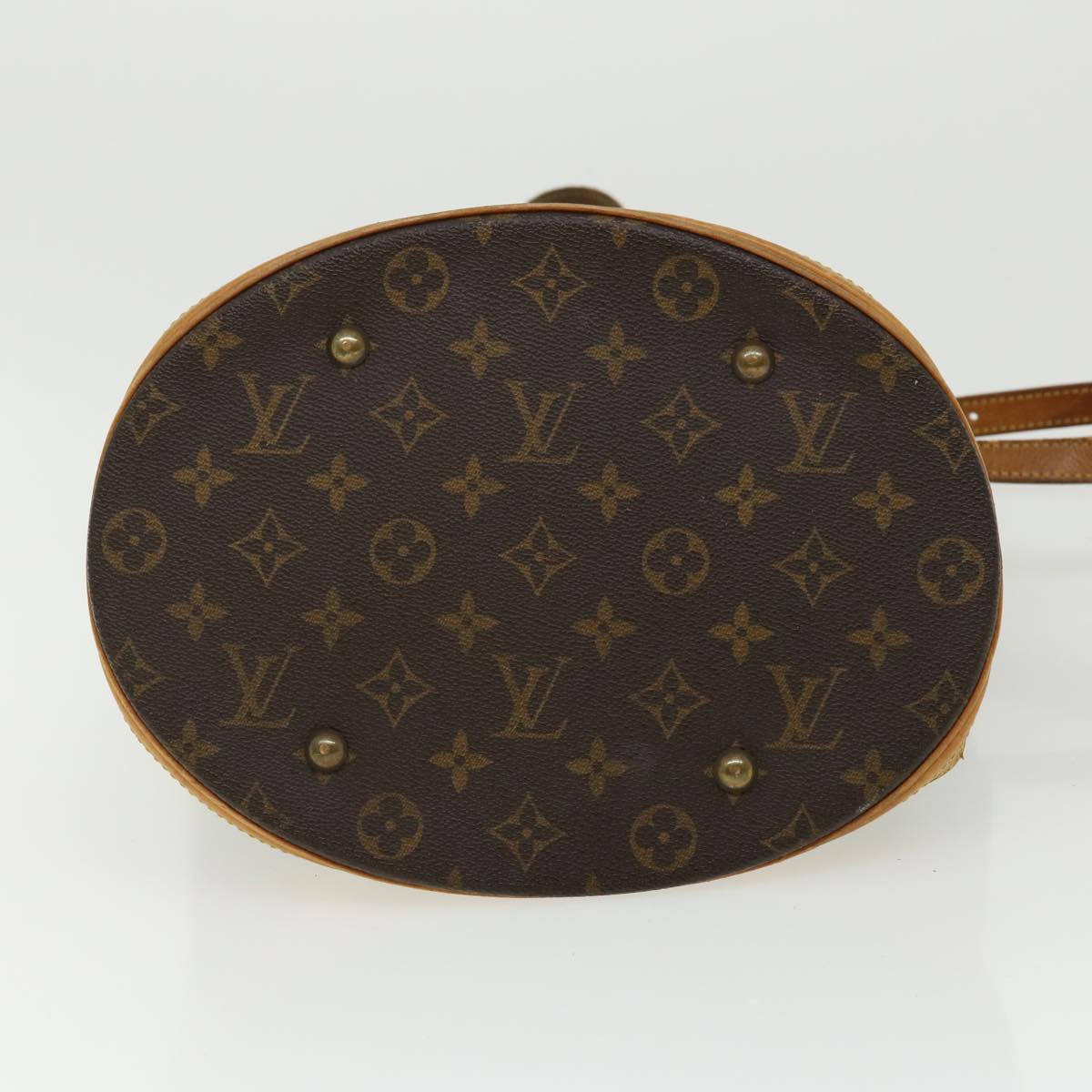 LOUIS VUITTON Monogram Bucket GM Shoulder Bag M42236 LV Auth am2809g