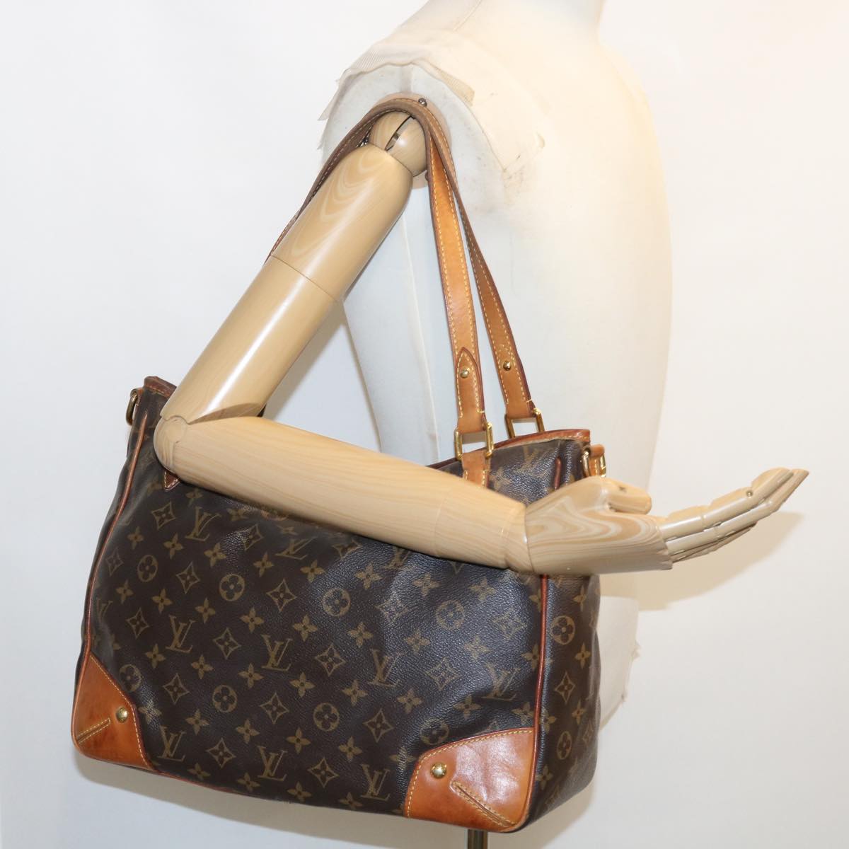 LOUIS VUITTON Monogram Estrela MM 2Way Tote Bag M41232 LV Auth am2831g