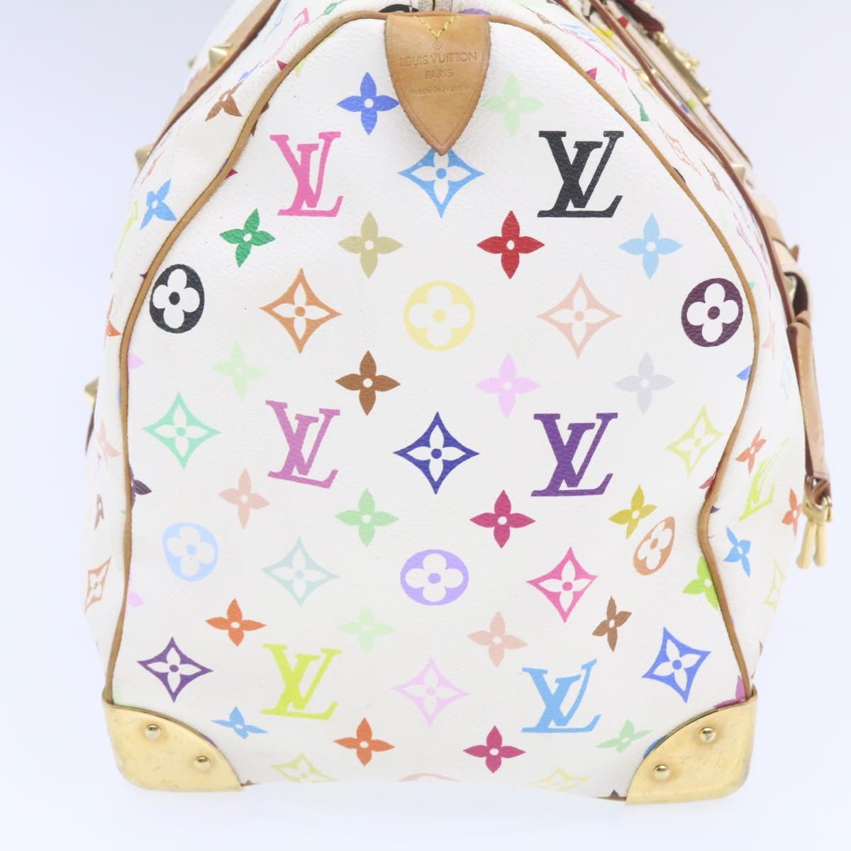 LOUIS VUITTON Monogram Multicolor Keepall 45 Boston Bag M92641 LV Auth am346gA