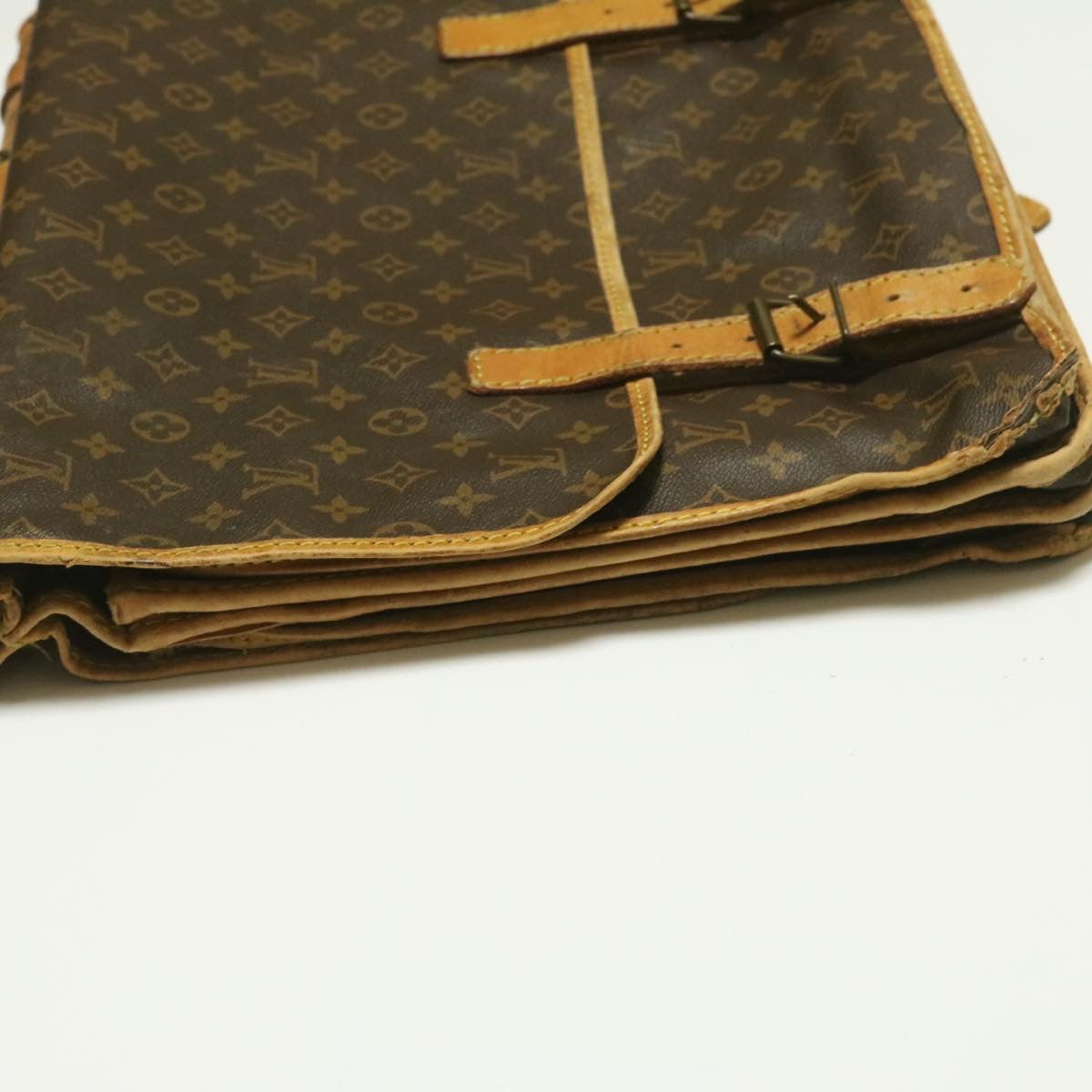 LOUIS VUITTON Monogram Sac Kleber Travel Case M58122 LV Auth am388g