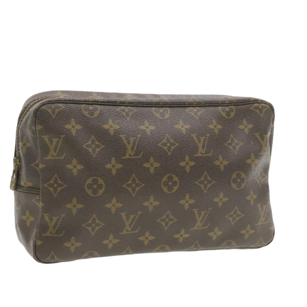 LOUIS VUITTON Monogram Trousse Toilette 28 Clutch Bag M47522 LV Auth am407g