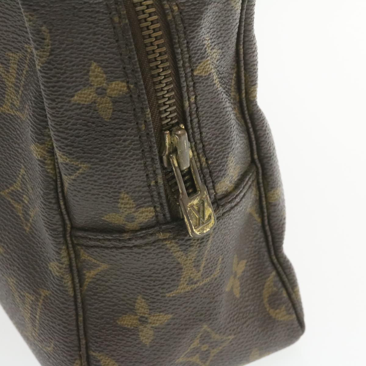 LOUIS VUITTON Monogram Trousse Toilette 28 Clutch Bag M47522 LV Auth am407g