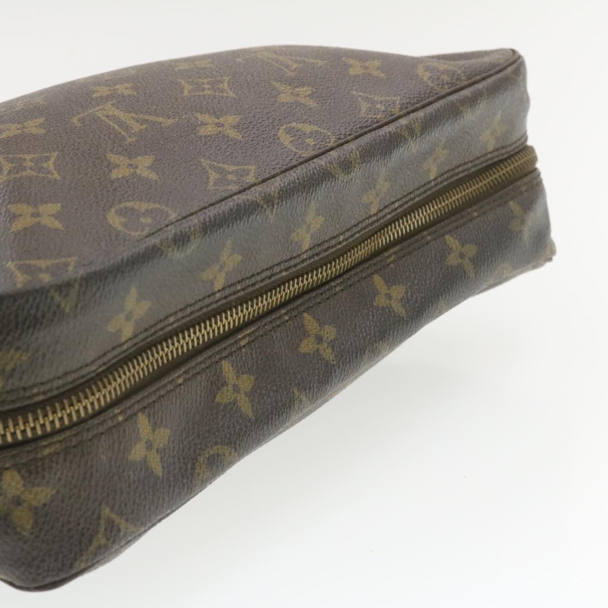 LOUIS VUITTON Monogram Trousse Toilette 28 Clutch Bag M47522 LV Auth am407g