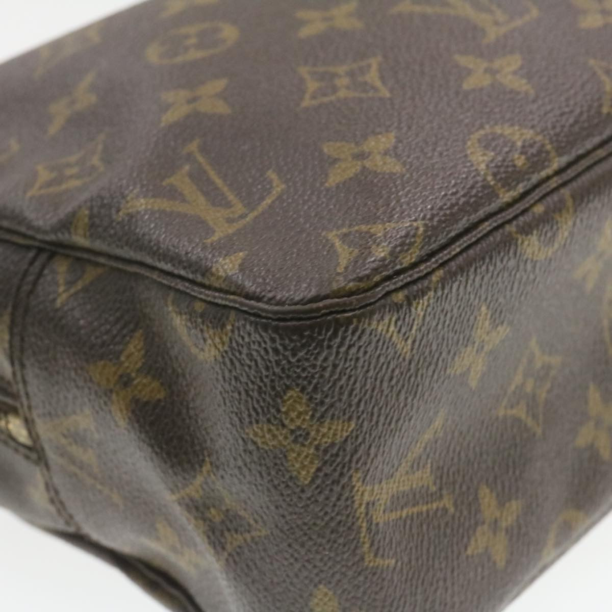 LOUIS VUITTON Monogram Trousse Toilette 28 Clutch Bag M47522 LV Auth am407g