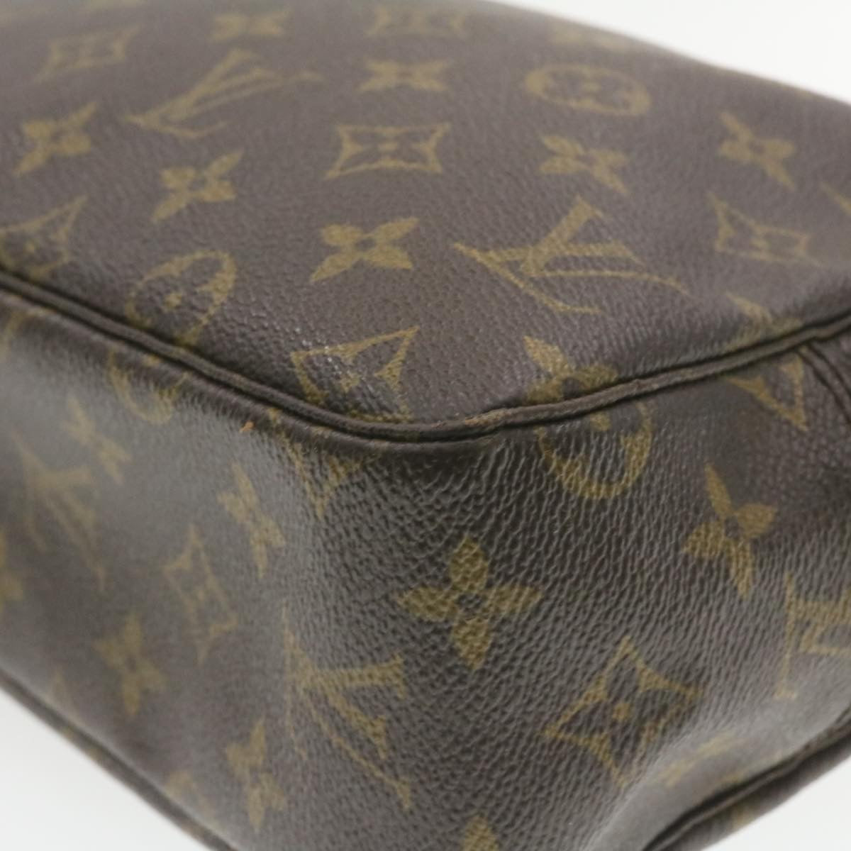 LOUIS VUITTON Monogram Trousse Toilette 28 Clutch Bag M47522 LV Auth am407g