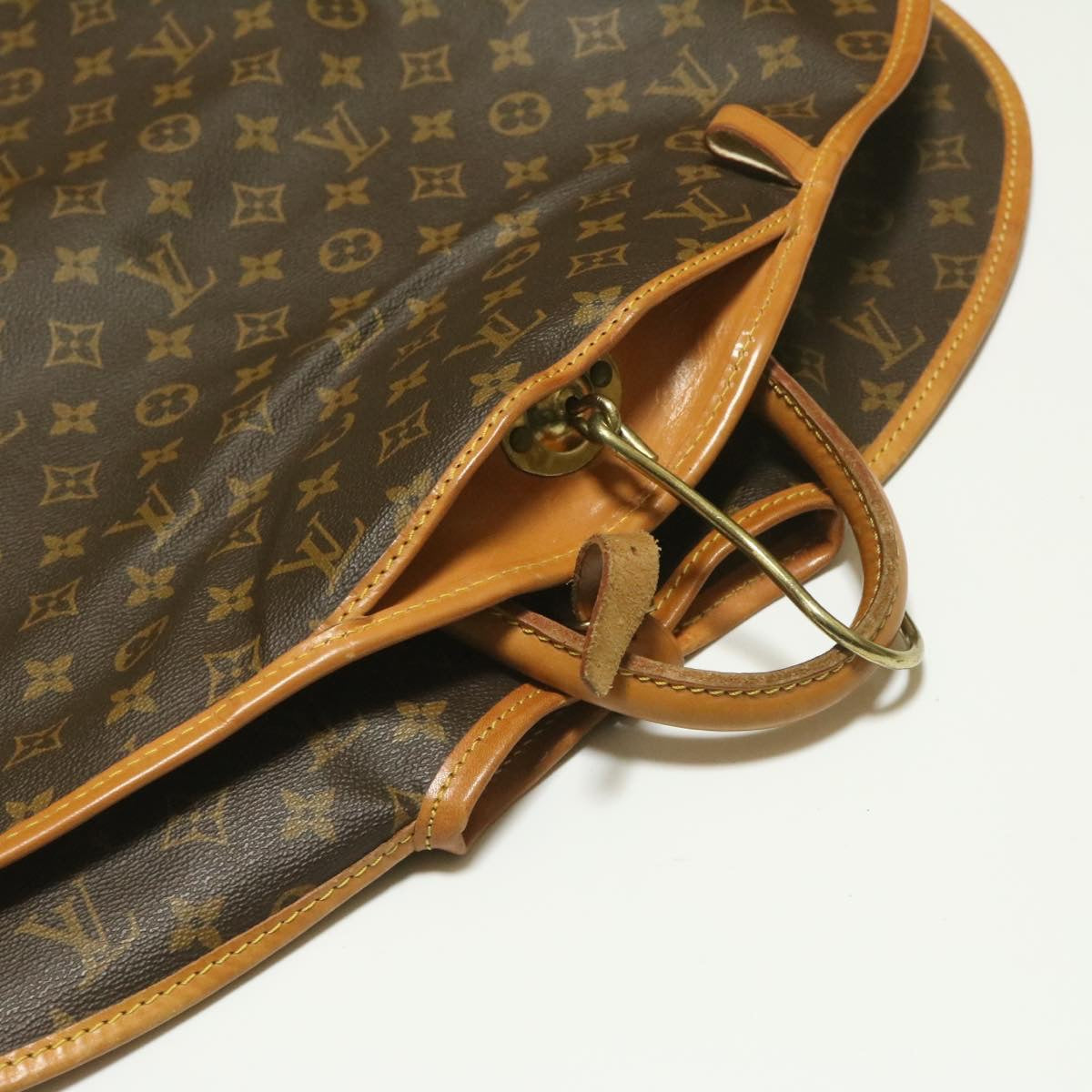 LOUIS VUITTON Monogram Sac De Port Mantoux Garment Cover M23542 LV Auth am444g