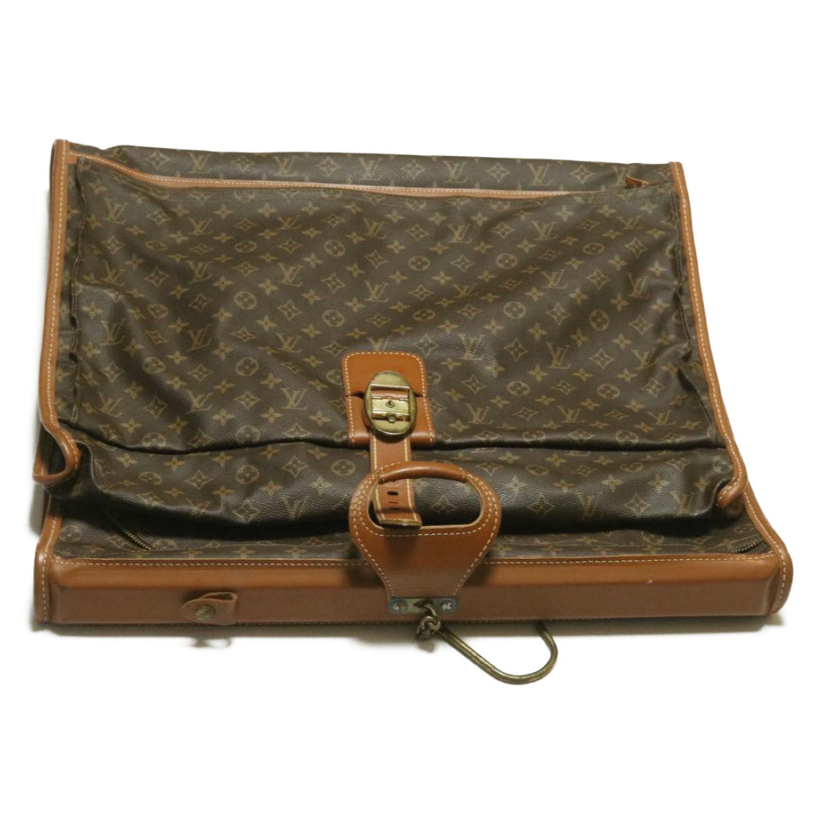 LOUIS VUITTON Monogram Garment Cover Portable Dome Vintage T23403 LV Auth am445g - 0