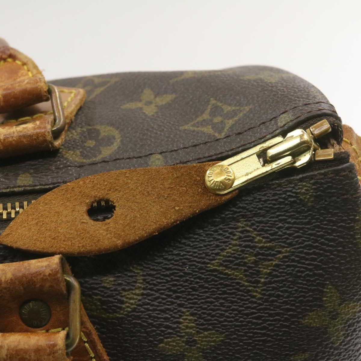 LOUIS VUITTON Monogram Speedy 30 Hand Bag M41526 LV Auth am489g