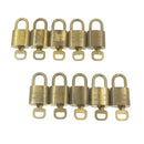 LOUIS VUITTON Padlock 10set Padlock Gold Tone LV Auth am518g-3