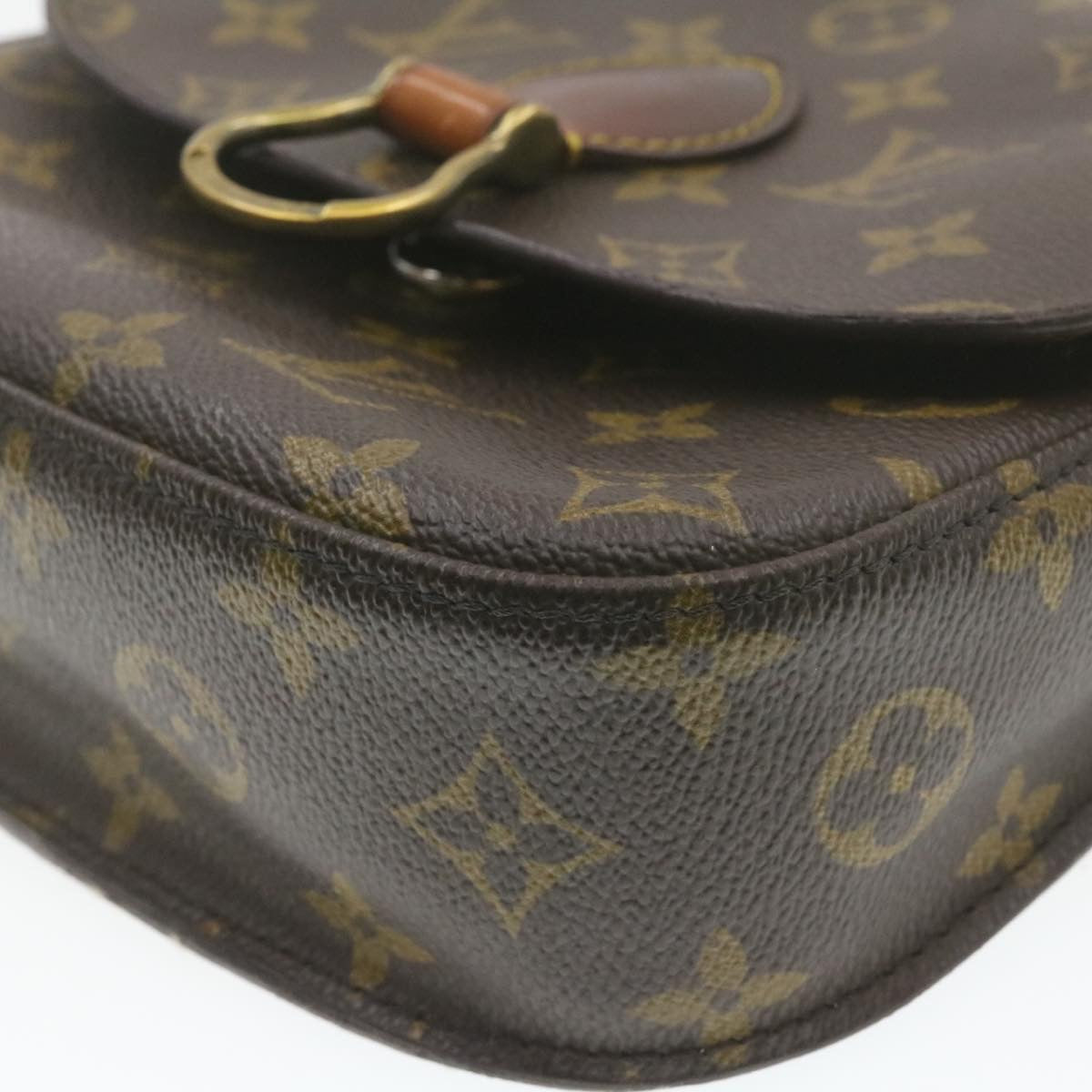 LOUIS VUITTON Monogram Saint Cloud MM Shoulder Bag M51243 LV Auth am523g